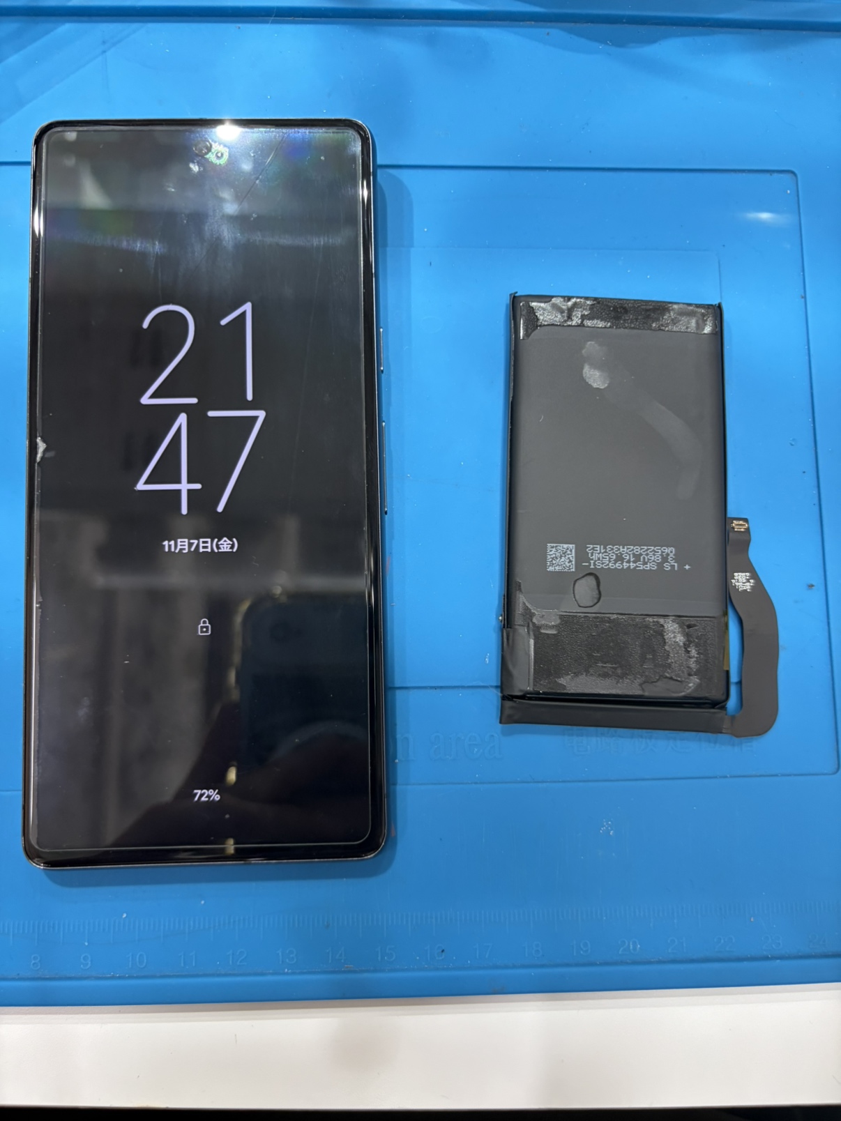 Google Pixel 7のバッテリー交換は最短即日お渡しのできる【スマホ修理工房 池袋P'パルコ店】へ！